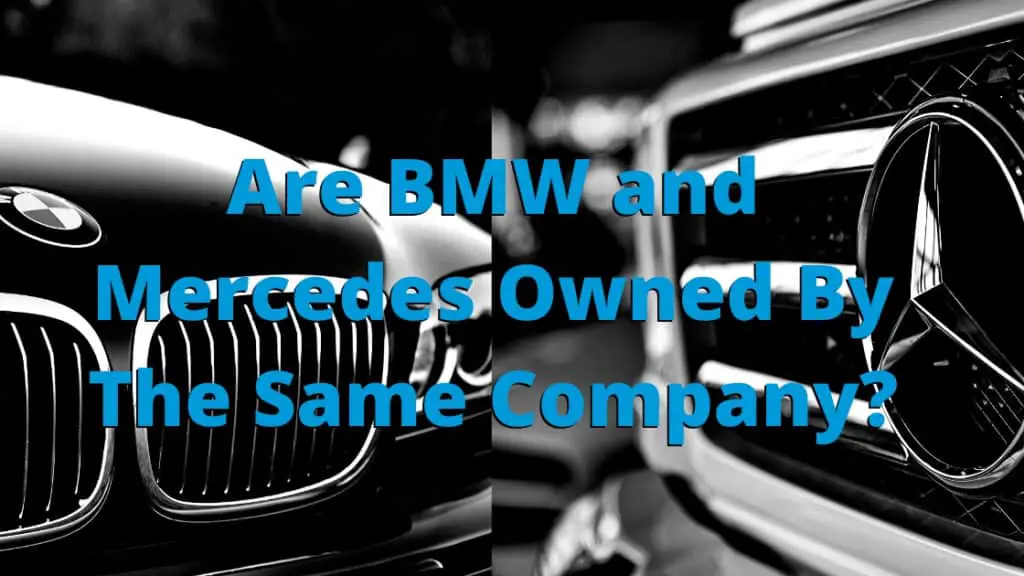 Are Bmw And Mercedes Owned By The Same Company Moto Bmw