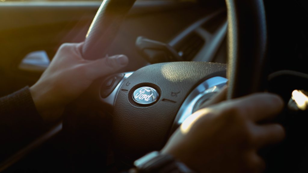 Ford steering wheel